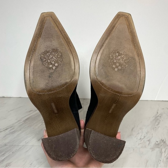 Vince Camuto Welland Black Suede Bootie 10M - Picture 12 of 13